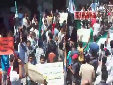 حمص-باباعمرو جمعة لن نركع الا لله 12-8-2011