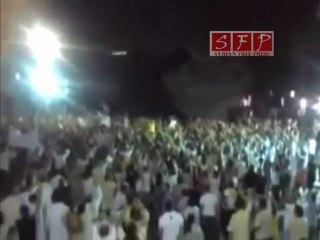 مظاهرات حمص الخالديه 12-8-2011