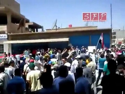 القامشلي جمعة لن نركع إلا لله 12-8-2011