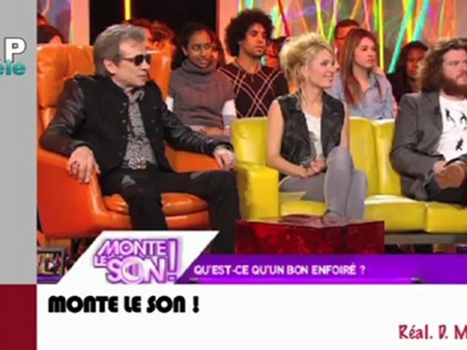 Zapping people du 19/01/2012 - P. Palmade n'a pas rejoint les Enfoirés pour la cause, mais pour être entre les stars !
