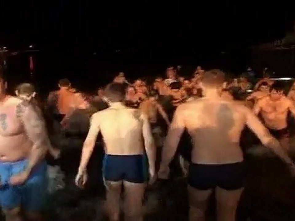 Russians mark Epiphany with icy plunge