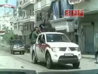 اللاذقية - دوريات الأمن و الشبيحة 12-8-2011