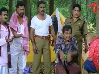 Brahmanandam As Monkey In Forest - Telugu Comedy