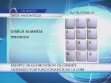 Equipo de Globovisión fue retenido por efectivos de la GNB en Monagas