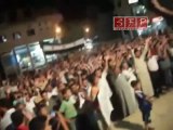 فري برس - ادلب بنش - بعد صلاة التراويح 14 رمضان 14-8-2011
