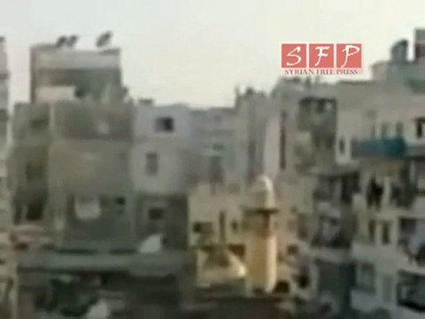 فري برس - اللاذقية-الصليبة القصف العشوائي للمنازل 15-8-2011