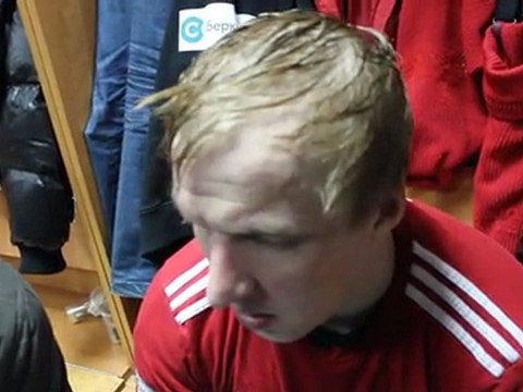 Алексей Заварухин после игры с к. Новокузнецк 18.01.12.
