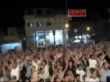 فري برس - ادلب بنش مظاهرات بعد التراويح 16-8-2011