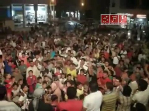 فري برس إدلب بنش ليلة رمضانية رائعة بعد التراويح 15 رمضان 15 8 2011