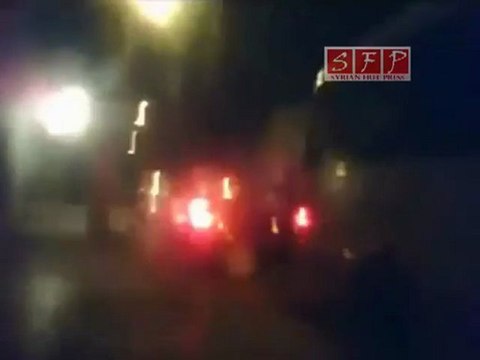 فري برس || حلب التواجد الأمني في الميسر فجر 16 رمضان 16 8 2011