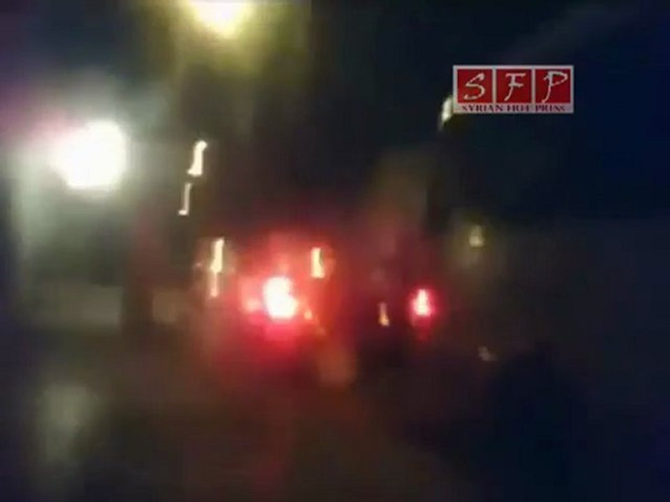 فري برس || حلب التواجد الأمني في الميسر فجر 16 رمضان 16 8 2011