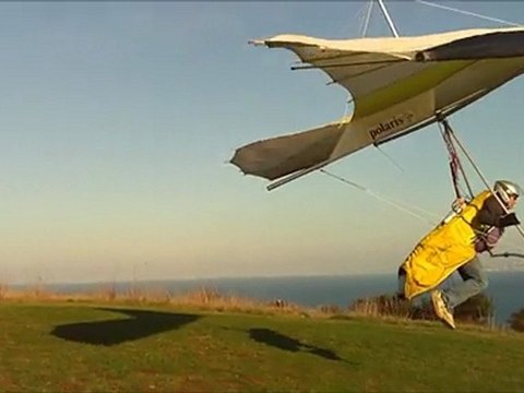 PARAPENTE A ST BRIEUC .DU SIMPLE SURFACE AU RIGIDE