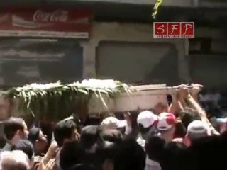 فري برس - عرس الشهيد عبد الكريم السيوفي حمص 16-8-2011