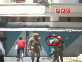 فري برس | أخلاق الشبيحة وعدم احترام شهر رمضان 17-8-2011