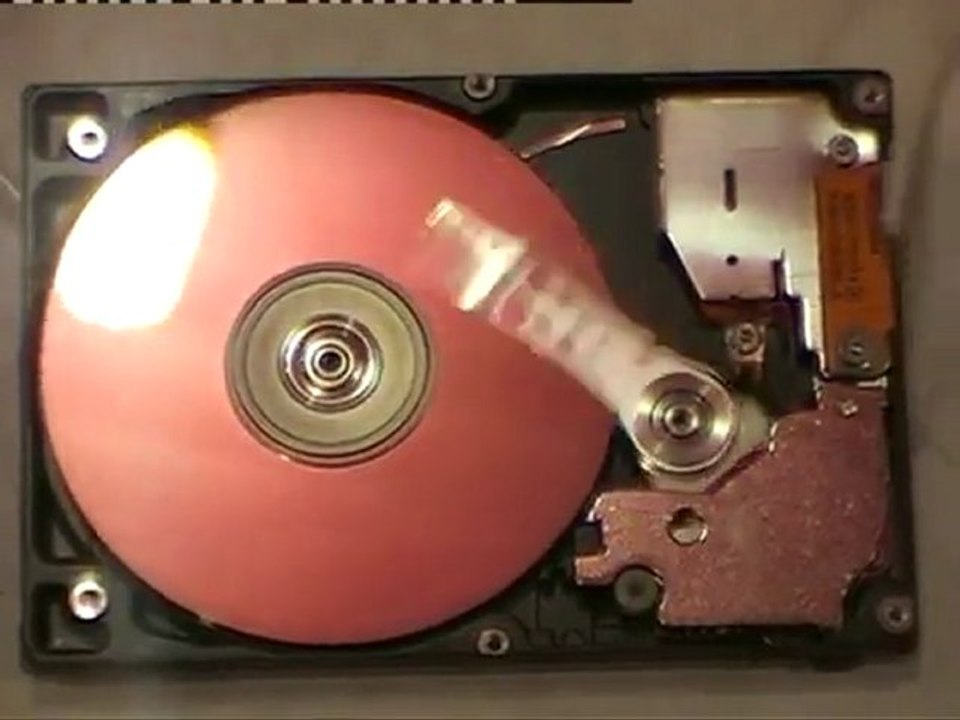 Spinning Hard Drive Speaker