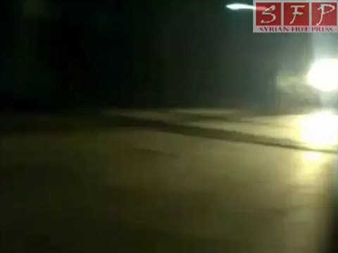 فري برس حماة الأربعاء مظاهرة طيارة قبل هجوم الأمن 17 8 2011