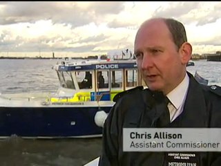 Royal Marines showcase Olympic security operation on Thames