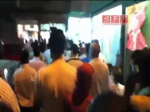 فري برس دمشق 17 آب مظاهرة كورنيش الميدان المسائية 12 ليلاً 17 8 2011