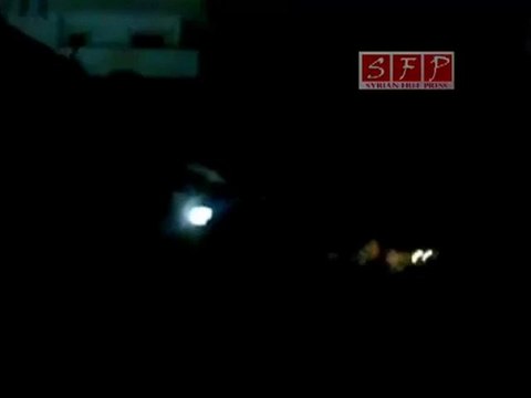 فري برس ادلب سرمين مظاهرة مسائية نصرة لاهلنا في اللاذقية 17 8 2011