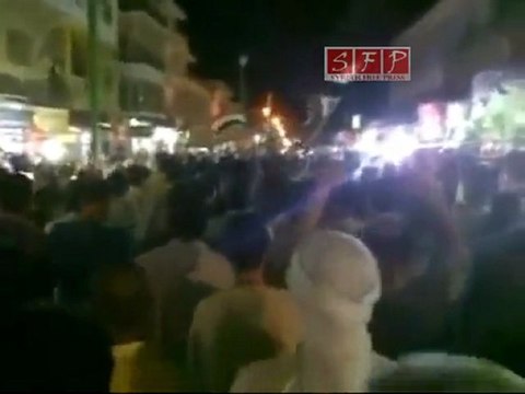 فري برس - ادلب معرة النعمان مسائية 16رمضان 16-8-2011