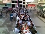 فري برس - ادلب تفتناز أفطار جماعي 16-8-2011