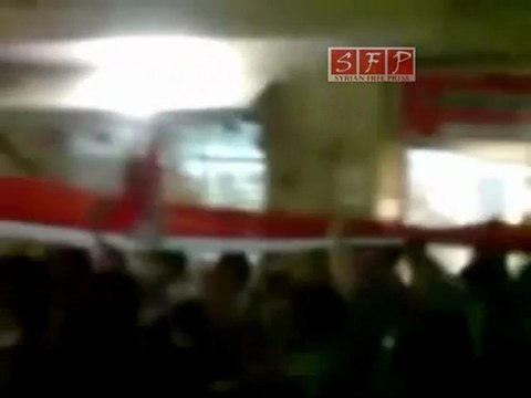 فري برس - حلب حريتان مظاهرات بعد التراويح بدر حلب17-8-2011