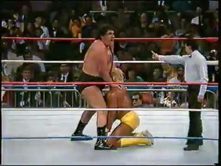 WrestelMania IV FR : Hulk Hogan VS Andre The Giant