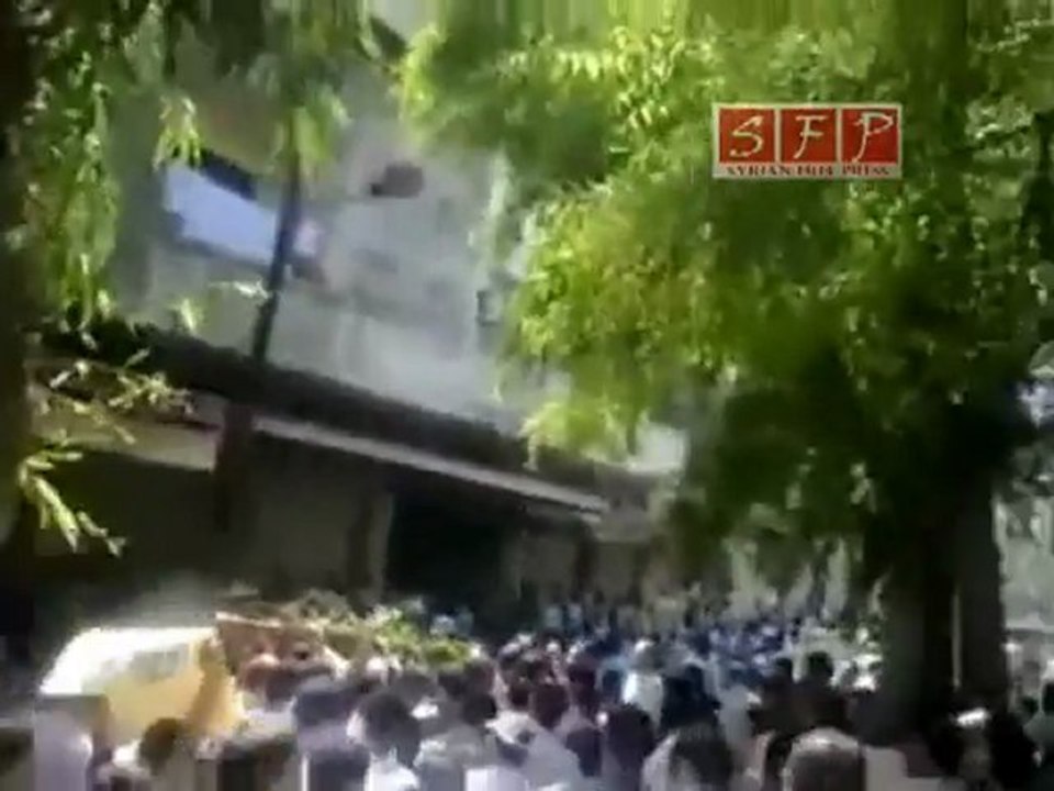 فري برس - حمص باب السباع جمعة بشائر النصر 19 رمضان 19-8-2011