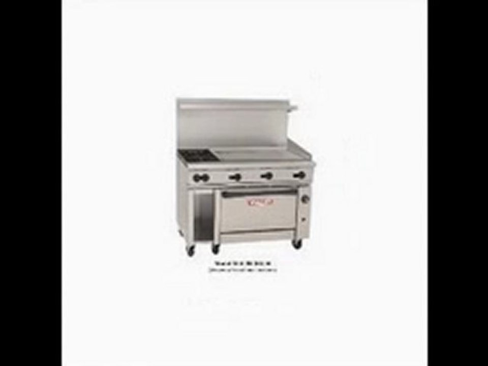 48-in Range w  2-Burner, 36-in Griddle & Standard Oven, NG