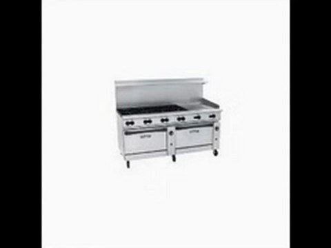 72-in Range w, 8-Burner, 24-in Griddle, 2-Standard Ovens, NG