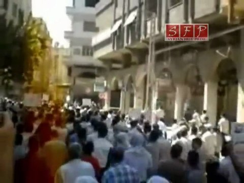 فري برس دوما جمعة بشائر النصر مقاطع مميزة للإعلام 19 8 2011