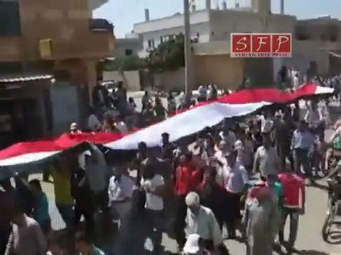 فري برس - جمعة بشائر النصر مدينة طفس الحره 19-8-2011