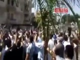 2011 8 19 حمص الانشاءات مظاهرة حاشدة جمعة بشائر النصر