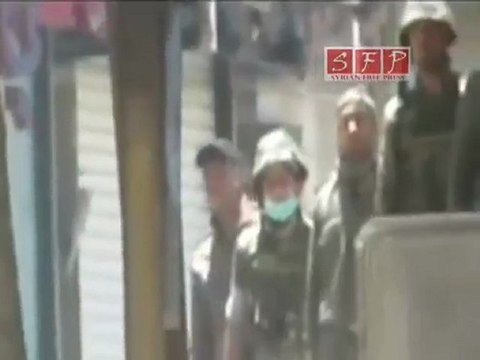 2011 19 8 حماة هجوم الامن والشبيحة على المتظاهرين