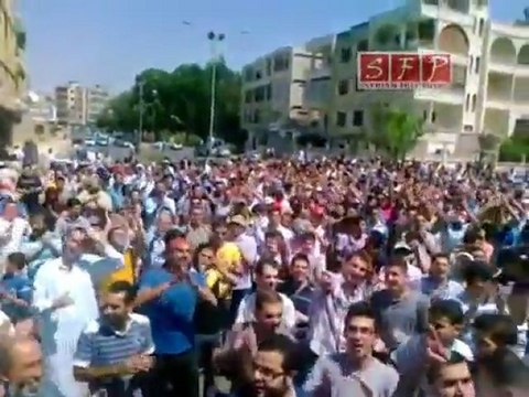 فري برس-حمص الانشاءات أغنية يا محلى هالحرية19 8 2011