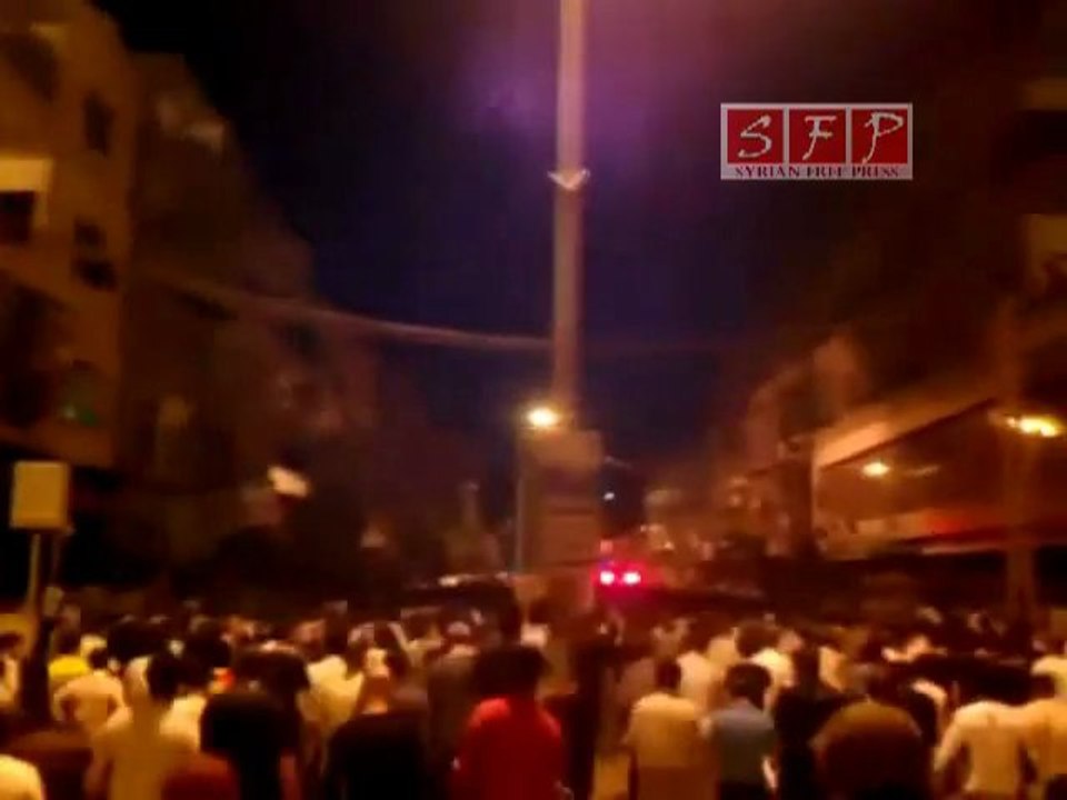 فري برس   دمشق   حرستا بشائر النصر  19 08