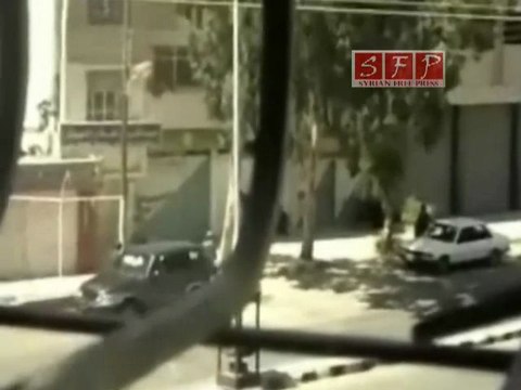 فري برس - انتشار الامن في معضمية الشام 19-8-2011