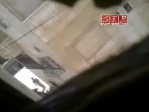 فري برس حماة هجوم الامن والشبيحة بعد صلاة الجمعة على الاحياء 19 8 2011