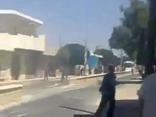 فري برس   حلب   تل رفعت    الإعتداء على المتظاهرين 19 8 2011