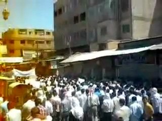 فري برس   دوما  جمعة بشائر النصر   تسعة مقاطع للمظاهرة 19 8 2011