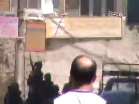 فري برس حرستا جمعة بشائر النصر الأمن والشبيحة 19 8 2011