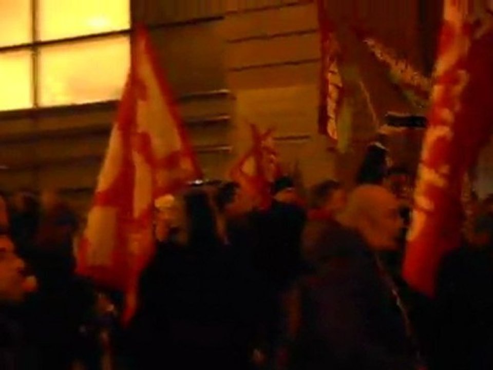 15/01/12 - Paris - Manifestation devant Standard & Poor's