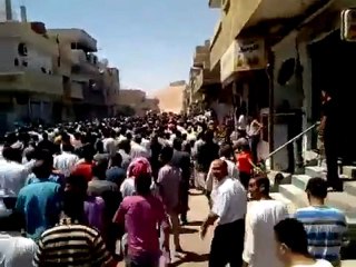 فري برس   حمص   تشييع شهداء تدمر 20 رمضان 20 8 2011