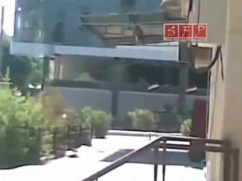 فري برس حمص قصف الأبينة بعشوائية وتمركز الدبابات السبت 20 8 2011