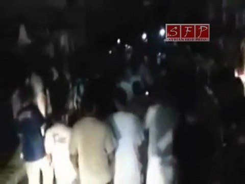 فري برس حمص الخالدية مظاهرة مسائية 20 8 2011