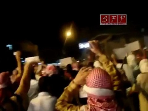 فري برس حلب مارع مسائية جمعة بشائر النصر 19 8 2011