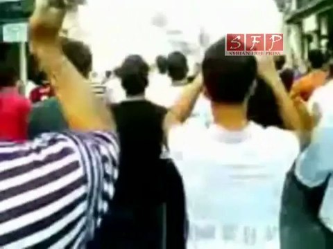 فري برس حماة مظاهرة شارع 15 آذار 21 8 2011
