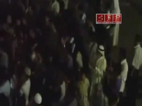 فري برس حوران بصر الحرير مظاهرة الرد على الكاذب 21 8 2011