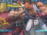 Law performing his Super Art and Cross Art in Street Fighter X Tekken