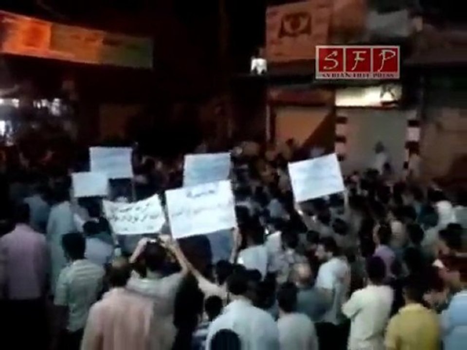 فري برس   مدينة دوما بعد الترويح 21 8 2011